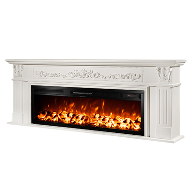 Kominek elektryczny Bella & Tanzania, Art Flame, 700x1900x270 mm, 1500W, 2 stopnie grzania, 5 poziomów intensywności płomienia, Timer