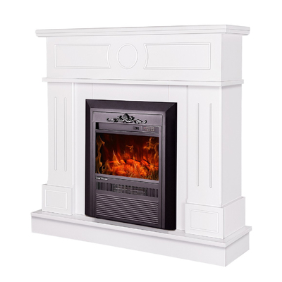 Kominek elektryczny Ambasador & Cristina, Art Flame, 1000x1048x300 mm, 2000W, 2 stopnie grzania, 5 poziomów intensywności płomienia, Timer