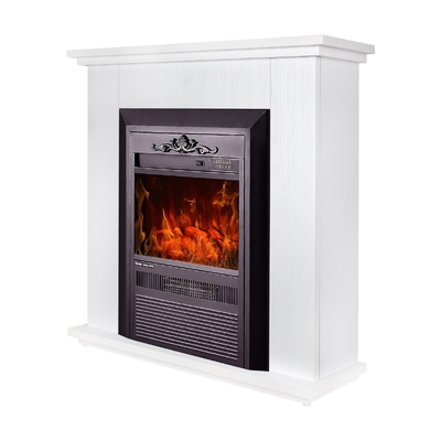 Kominek elektryczny Spark & Cristina, Art Flame, 715x700x220 mm, 2000W, 2 stopnie grzania, 5 poziomów intensywności płomienia, Timer