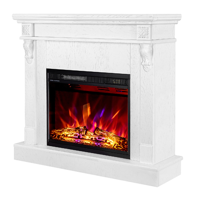 Kominek elektryczny Solomon & Lorance color, Art Flame, 900x1000x320 mm, 1500W, 3 kolory płomienia, 2 poziomy grzania, 5 poziomów intensywności płomienia