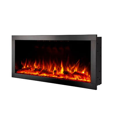 Kominek elektryczny do wbudowania i montażu na ścianie Haven 50, Art Flame, 460x1270x162 mm, 1500W, ponad 100 kombinacji kolorystycznych, Termostat, Pola i kryształy