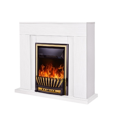 Kominek elektryczny Agnes & Meridian, Art Flame, 850x950x300 mm, 2000W, Termostat, 5 poziomów intensywności płomienia, Timer