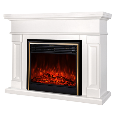 Kominek elektryczny Riga & Richi, Art Flame, 1020x1360x330 mm, 1950 W, Efekt trzaskania drewna, 5 poziomów intensywności płomienia, Timer