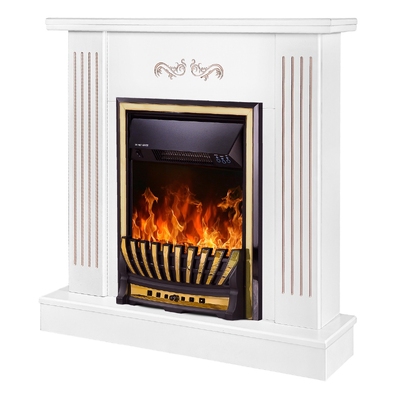 Kominek elektryczny Smile & Meridian, Art Flame, 905x940x265 mm, 2000W, Termostat, 5 poziomów intensywności płomienia, Timer