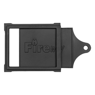 Przesłona do komina Z 103, 395×265 mm, żeliwo, odporność cieplna 700–950 ℃, mechanizm przesuwny