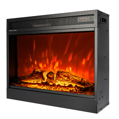 Kominek elektryczny do zabudowy Mirabella, Art Flame, 596x700x220 mm, 1950W, Efekt trzaskania drewna, 5 poziomów intensywności płomienia, Timer