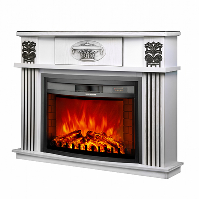 Kominek elektryczny Roma mini & Zakynthos, Art Flame, 974x1200x318 mm, 1500W, 2 stopnie grzania, 5 poziomów intensywności płomienia, Timer