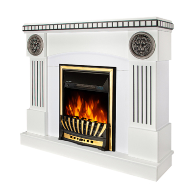 Kominek elektryczny Prometeu & Meridian, Art Flame, 1050x1200x330 mm, 2000W, Termostat, 5 poziomów intensywności płomienia, Timer