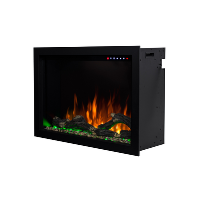 Elektryczny wkład kominkowy Nepal 29, Art Flame, 510x800x305 mm, 1500W, 3 kolory płomienia, 3 poziomy prędkości płomienia, Timer