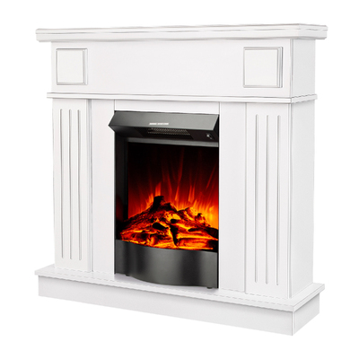 Kominek elektryczny Marina & Corsica, Art Flame, 997x1034x270 mm, 1500W, 2 stopnie grzania, 5 poziomów intensywności płomienia, Przycisk zasilania