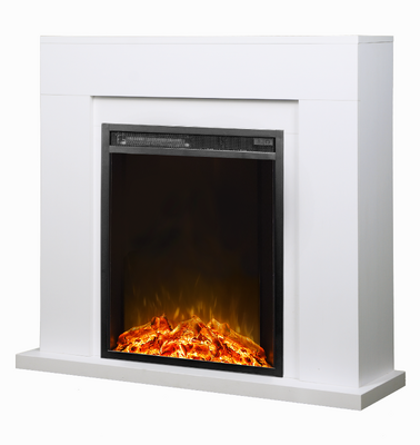 Kominek elektryczny Agnes & Miriam, Art Flame, 850x950x300 mm, 1500W, 2 stopnie grzania, 5 poziomów intensywności płomienia, Timer
