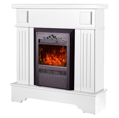 Kominek elektryczny Marina extra & Cristina, Art Flame, 1092x1034x300 mm, 2000W, 2 stopnie grzania, 5 poziomów intensywności płomienia, Timer