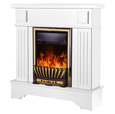 Kominek elektryczny Marina extra & Meridian, Art Flame, 1092x1034x300 mm, 2000W, Termostat, 5 poziomów intensywności płomienia, Timer