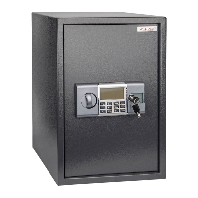 Sejf G 50 ELD, Art Flame, 500×350×330 mm, cyfrowy PIN lub klucze awaryjne, A1